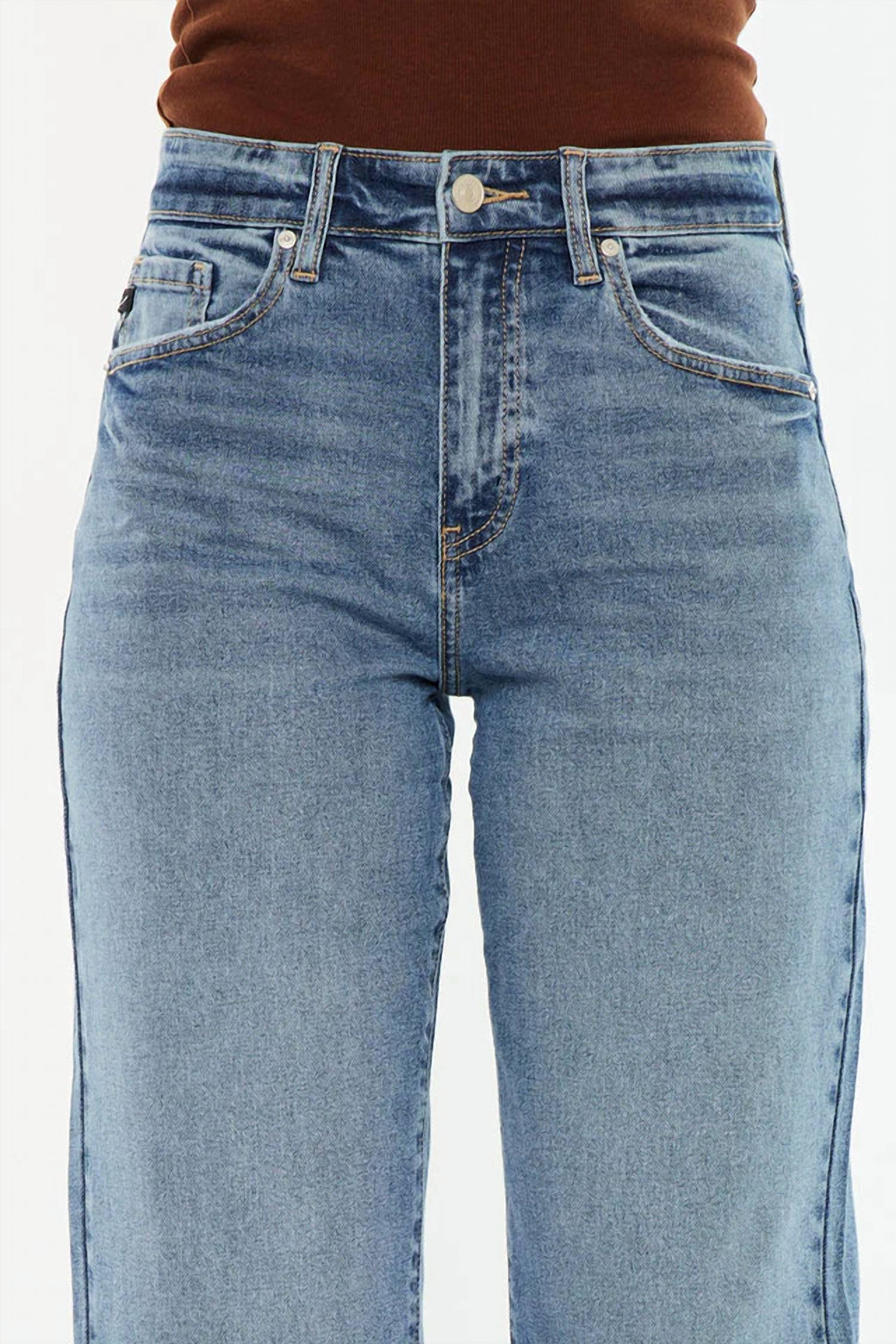 Kancan - Jordana High Rise True Straight Jeans
