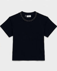 LNA Women's Paula Tee in black - women's t-shirt