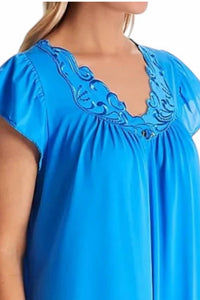 Shadowline Lingerie - Rosebud Short Cap Sleeve Gown