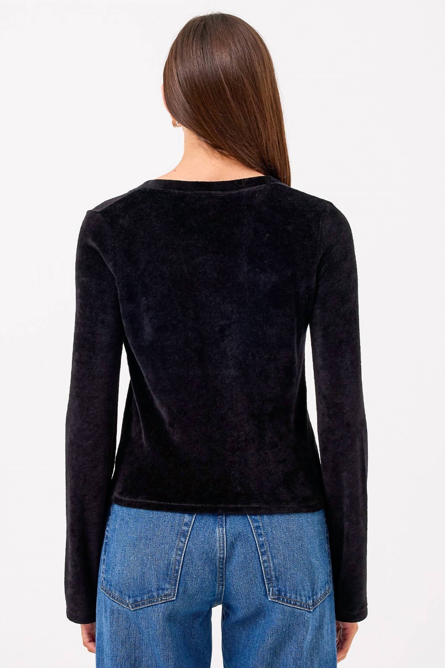 Goldie - Velour Crush Cardigan