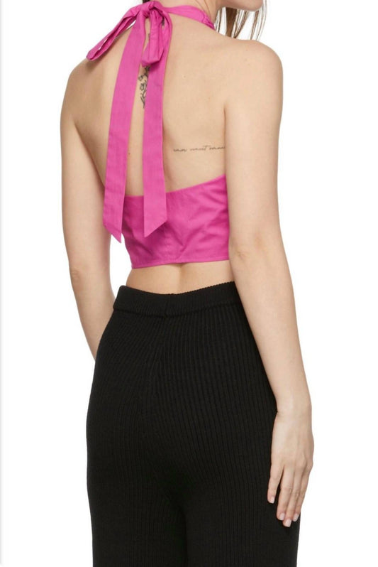 Staud - Kai Criss Cross Halter Top