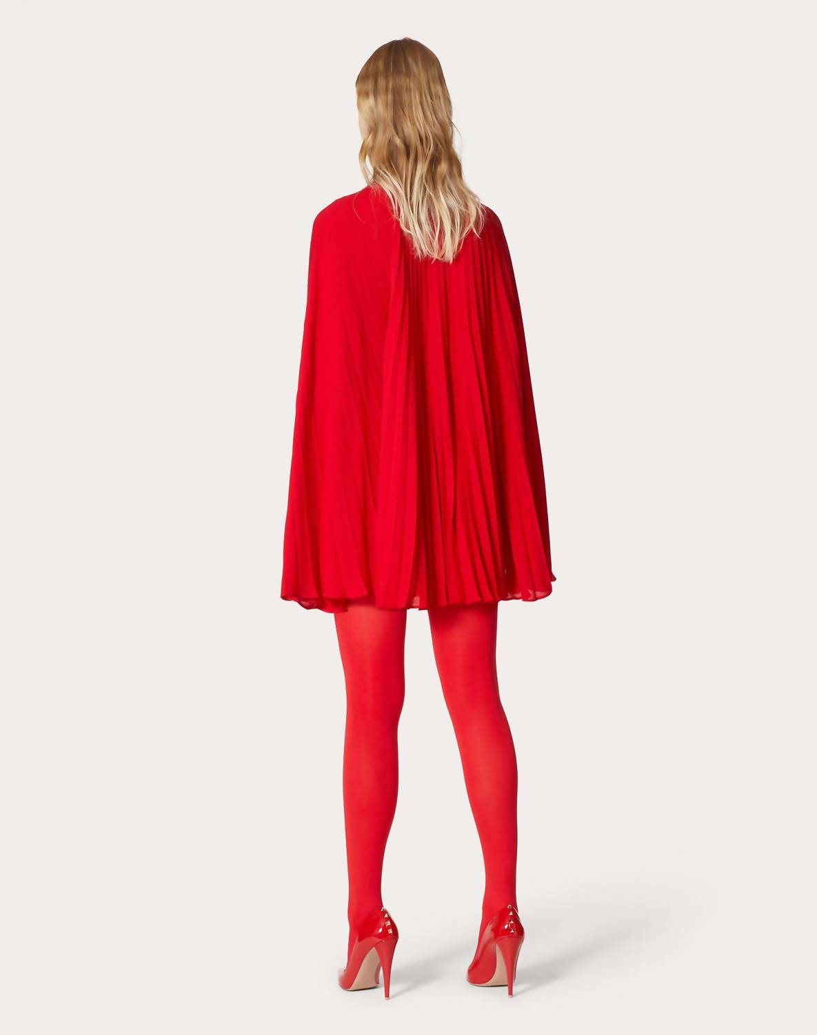 Valentino - Two Layer Pleated Dress