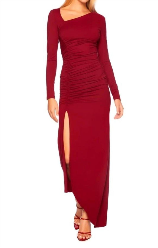 Susana Monaco - Side Gather Slit Dress