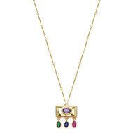 Adriana Pappas - Women's Bejeweled Necklace