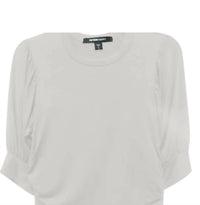 Fifteen Twenty - Women's Shirred Puff Sleeve Top