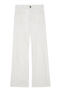 THE GREAT. Dock Pants in natural hemp - women's jeans - view 4