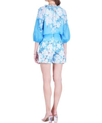 Jade - Dimensional Flowers Top