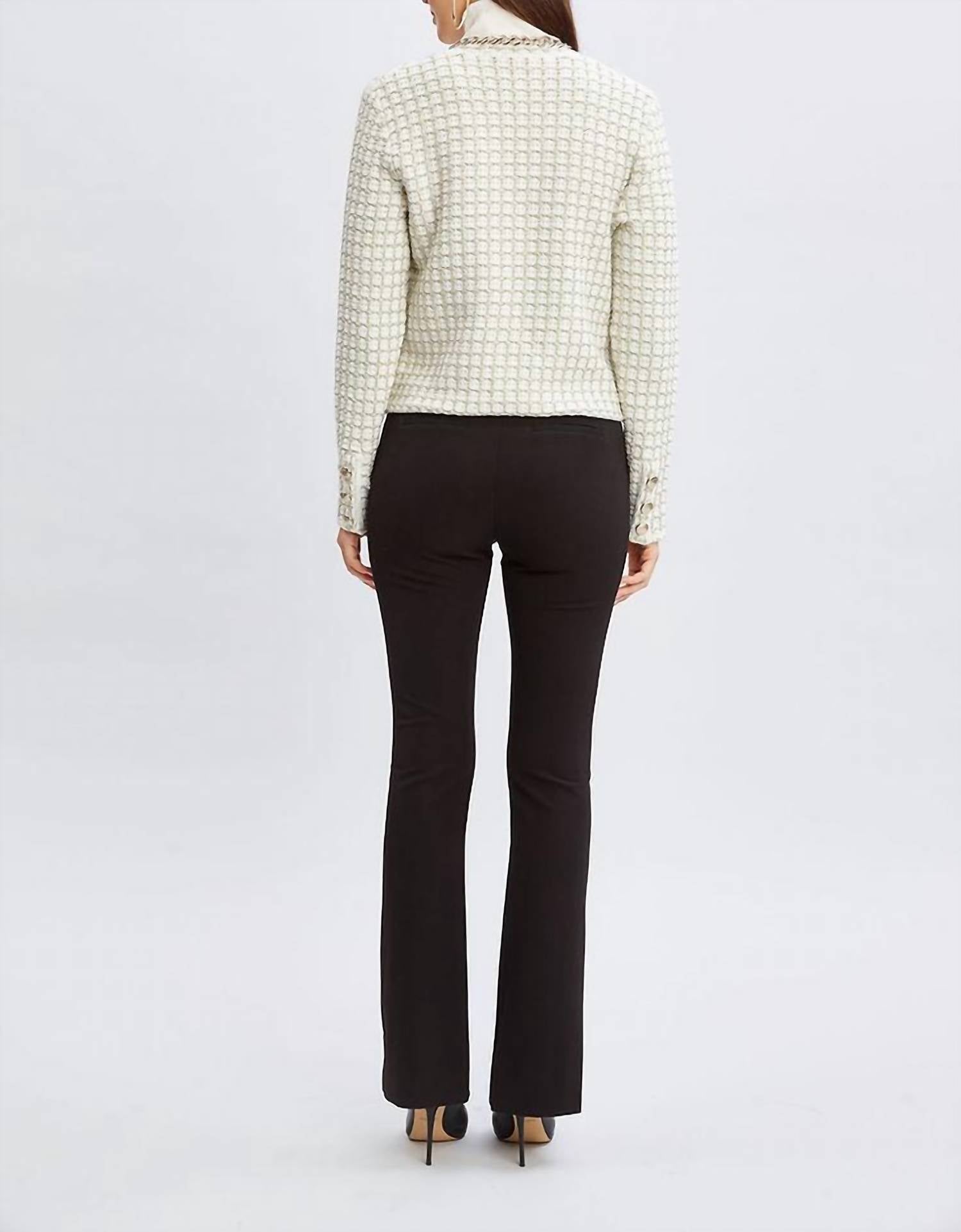 Elie Tahari - The Trista Chain Cardigan