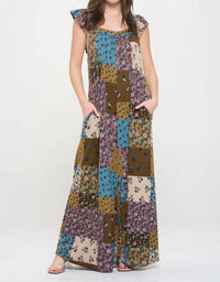 Jade By Jane - Ruffle Knit Maxi Jumpsuit