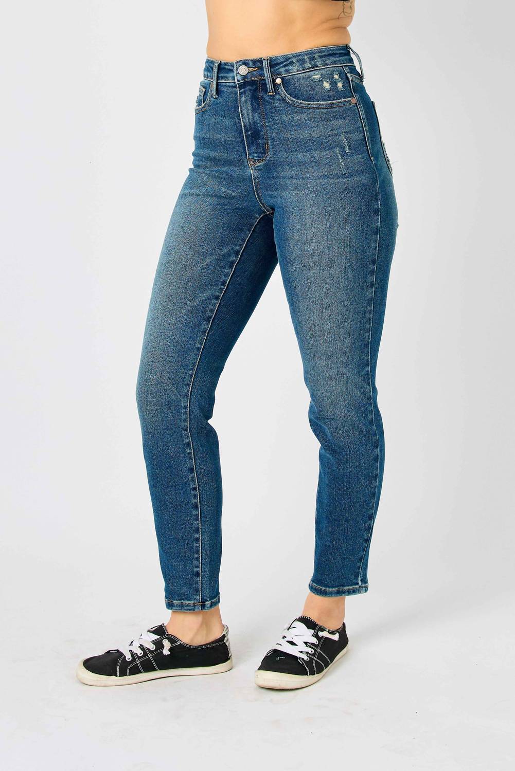 Judy Blue - High Waist Tummy Control Slim Jeans