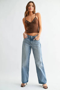Just Black Denim - Lightweight Relaxed Straight Jean