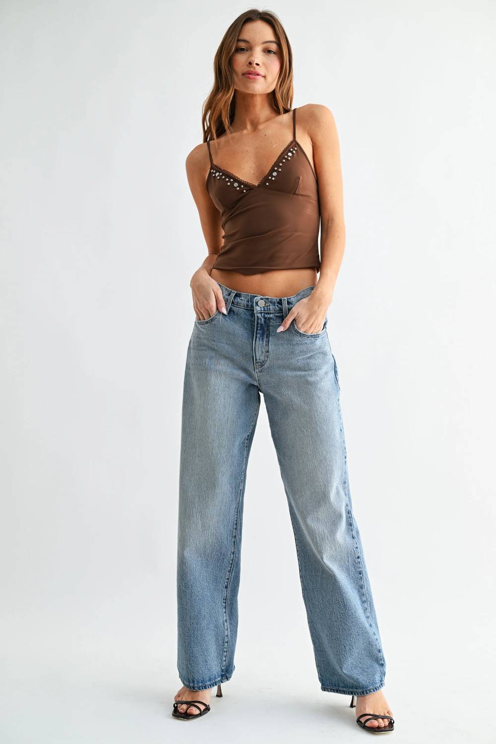 Just Black Denim - Lightweight Relaxed Straight Jean