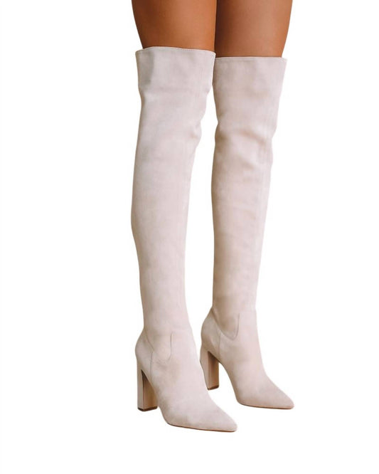 Billini - Aaliyah Over The Knee Suede Boots