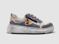 Kcr Group - Women's Retro Zip-up Leather Shoes