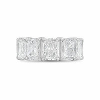 Diana M Jewels - Women's Radiant Lab-Grown Diamond Eternity Band (3.00 Ct) - Signature