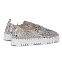 Ilse Jacobsen Women's Tulip 3868 Platform Shoes in wheat - women's shoe - alternate view