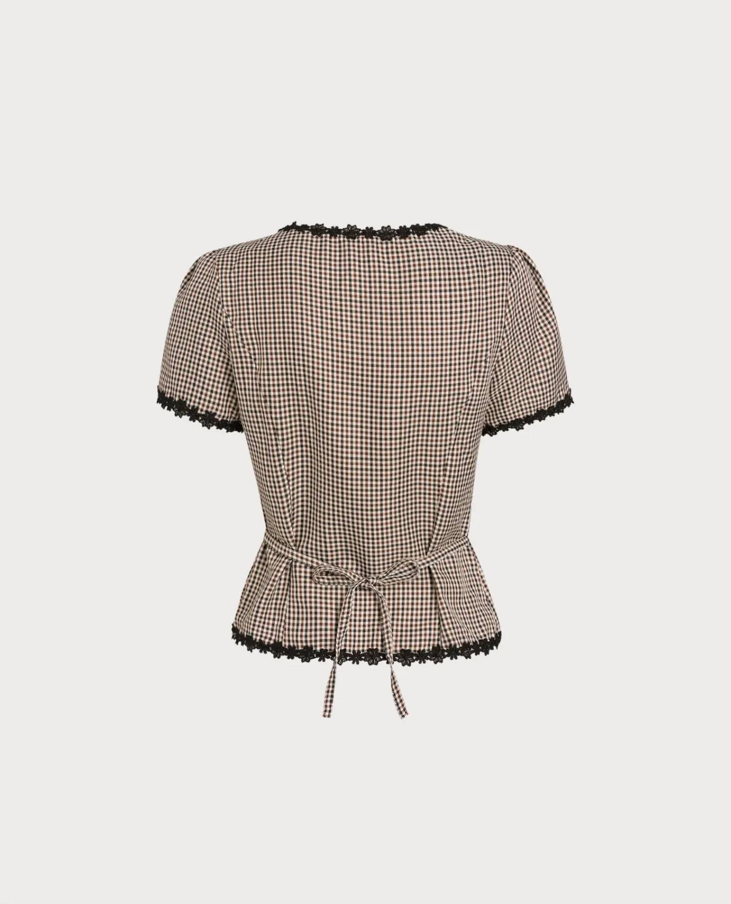 Sofie The Label - Chelsea Gingham Top