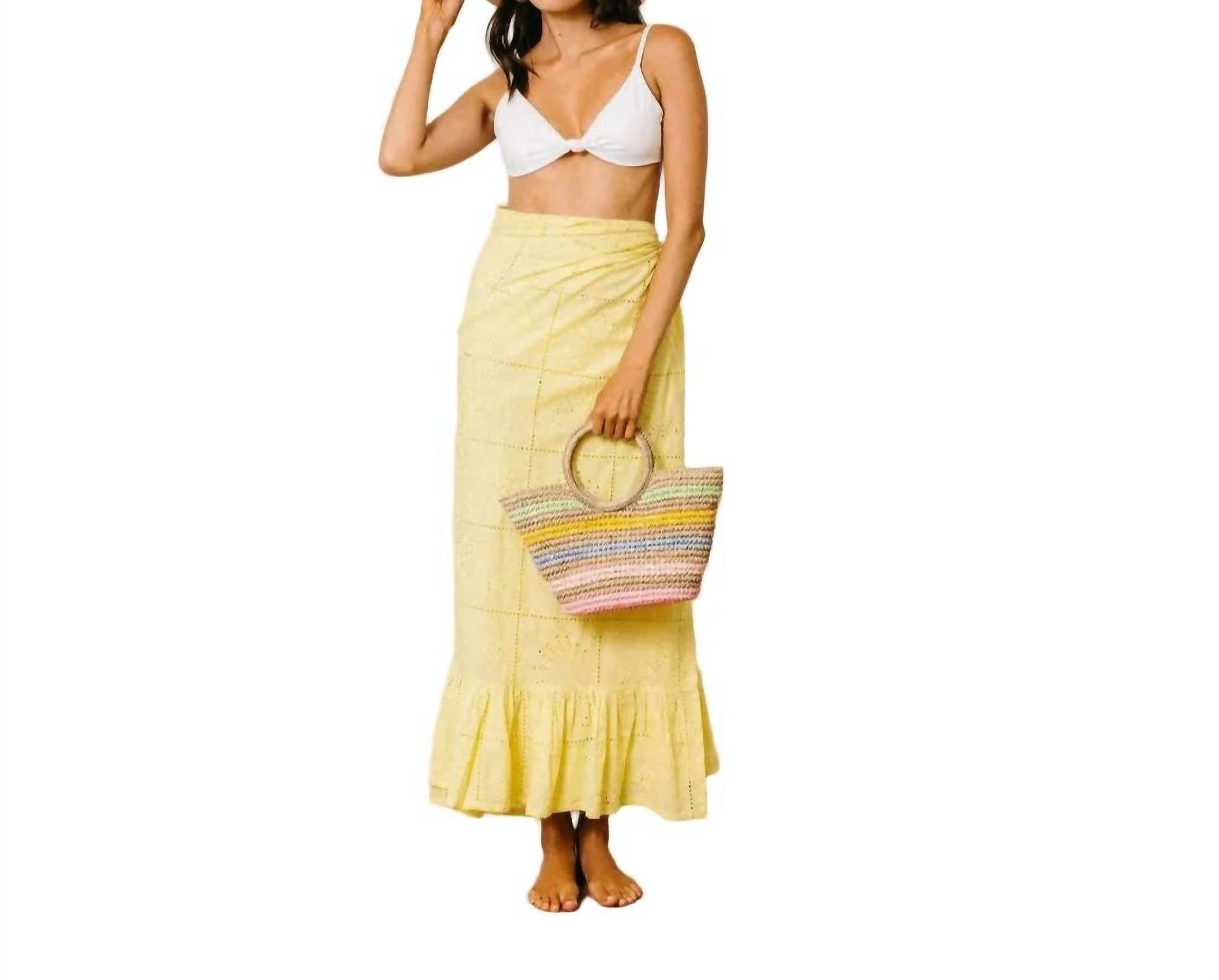 Sunshine Tienda - Lemonade Shell Vienna Sarong