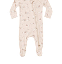 Quincy Mae - Girls' Bamboo Footie