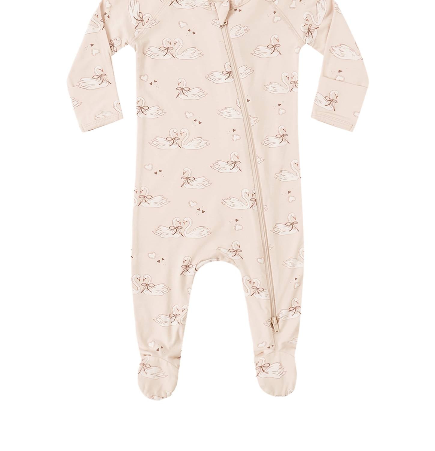 Quincy Mae - Girls' Bamboo Footie
