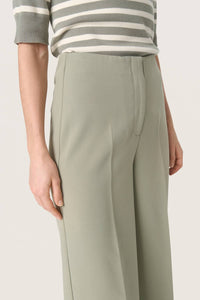 Soaked In Luxury - Corinne High-waisted Culotte Trousers