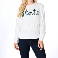 Stewart Simmons - Script Long Sleeve Top