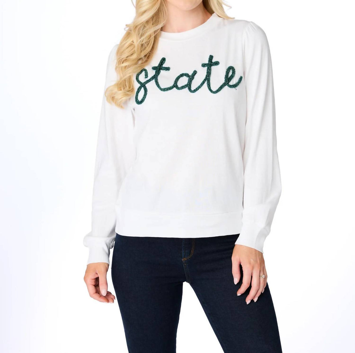 Stewart Simmons - Script Long Sleeve Top