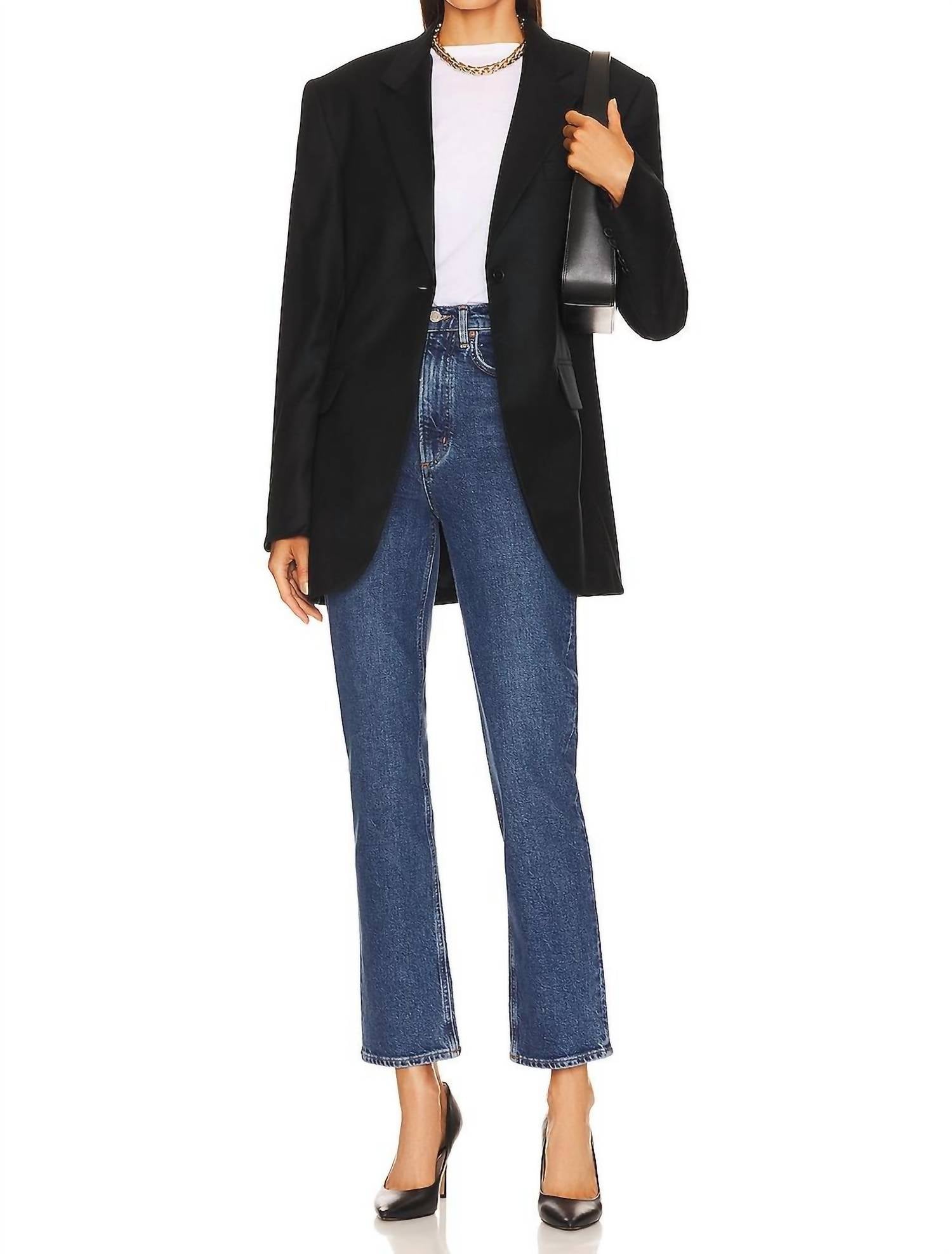 Agolde - High Rise Stovepipe Jean