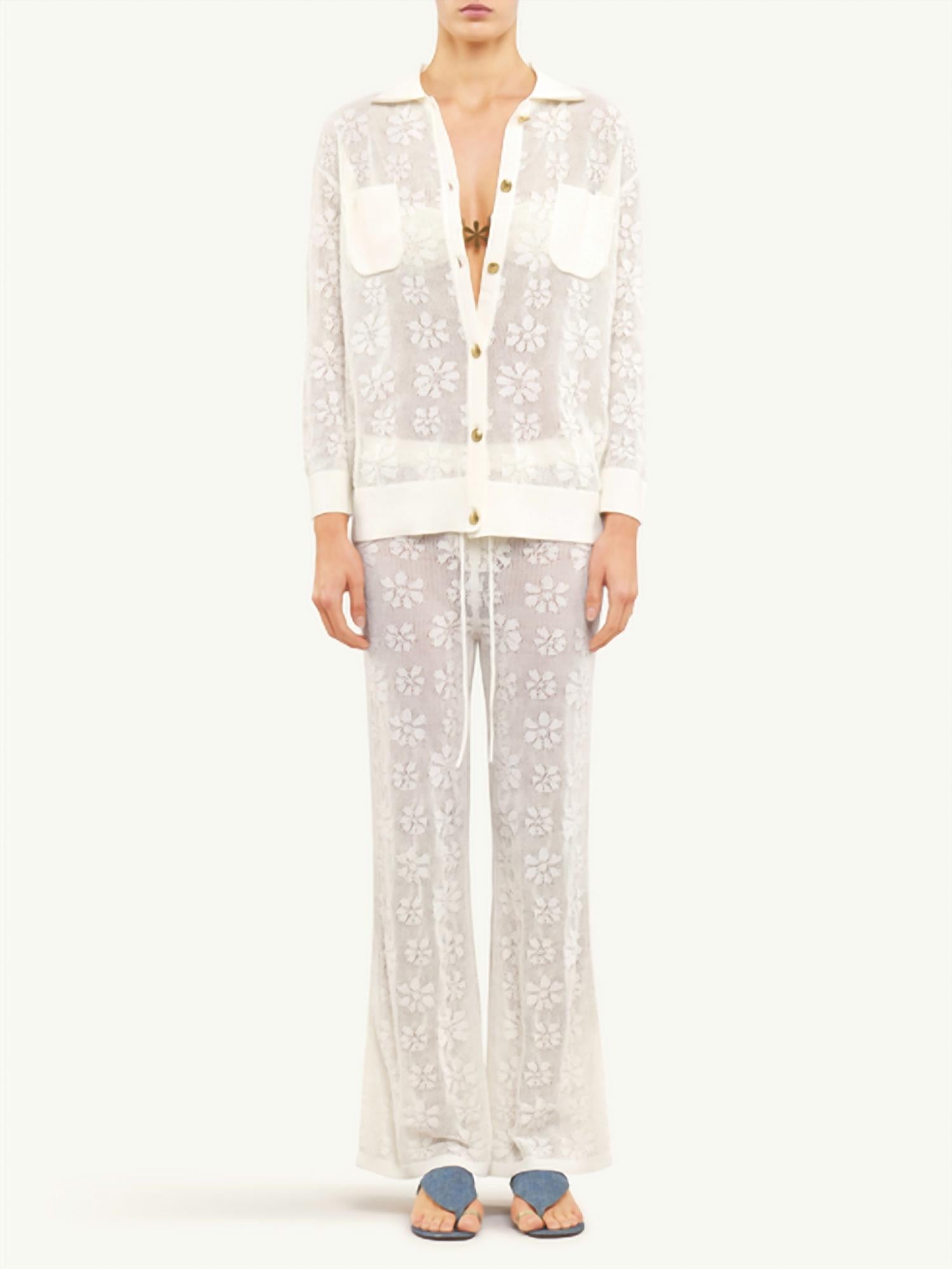 Asta Resort - Delilah Crochet Pant