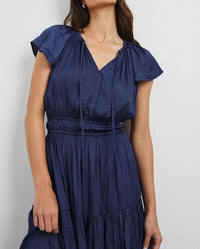 Rails - Miriellle Luxurious Crinkle Satin Dress