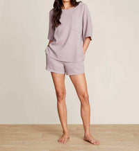 Barefoot Dreams - Sun Soaked Crinkle Cotton Tee & Short Set