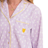 Kerri Rosenthal - Betty Pajama Set Pop Heart Reverse