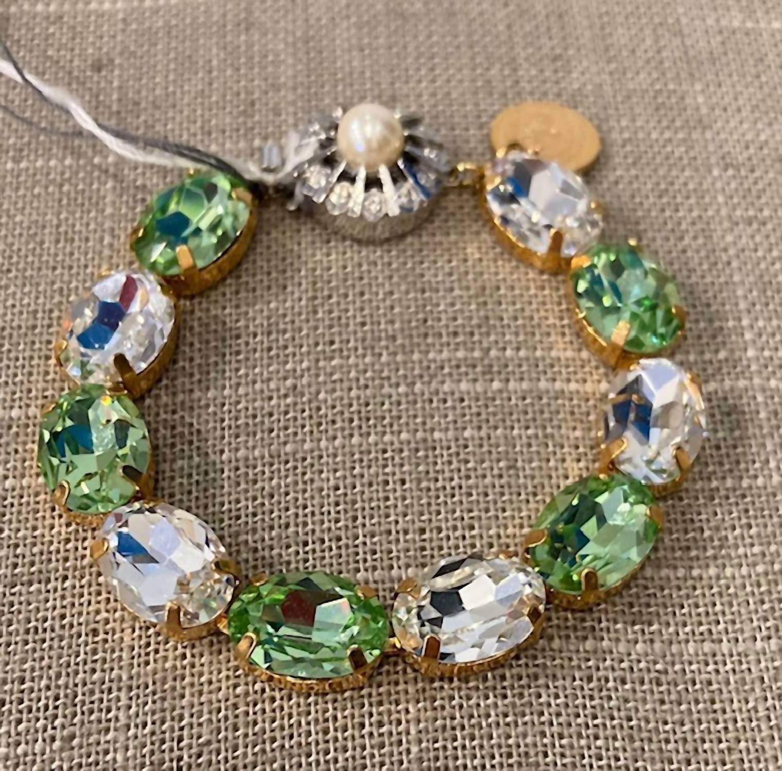Anton Heunis - Oval Crystal Vintage Bracelet