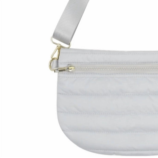 Mavi - Quilted Puffer Messenger Crossbody Sling Bag