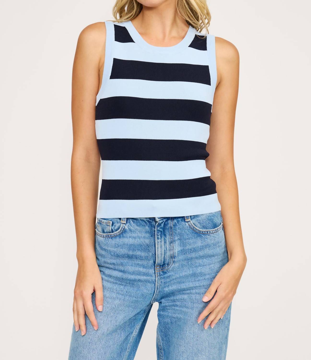 Lucy Paris - Curren Striped Top