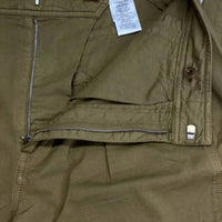 Lemaire Women's Garment-dyed Straight Leg Pants in brown - women's pants - view 4