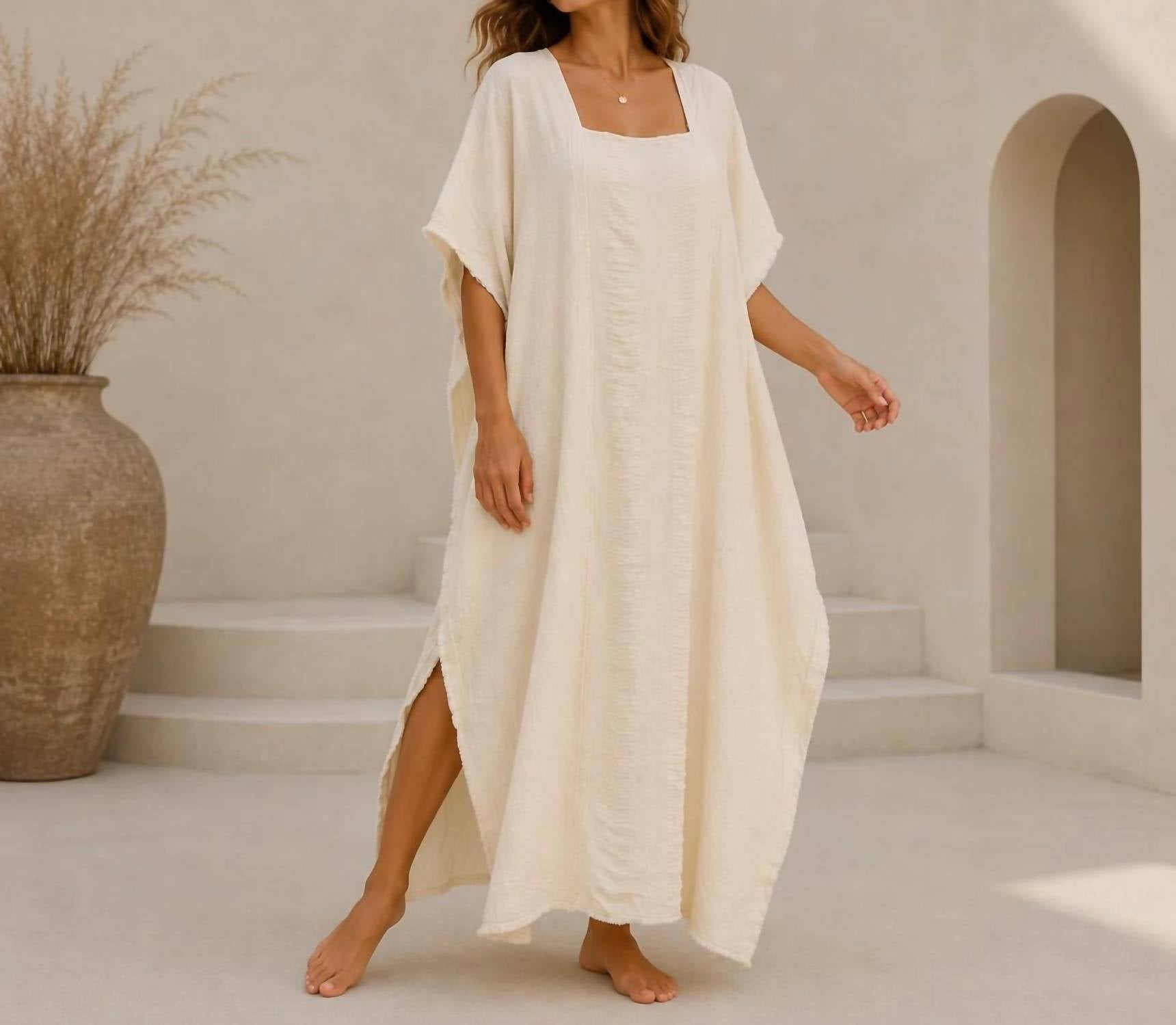Mystery Resort - Mary Maxi Caftan Dress