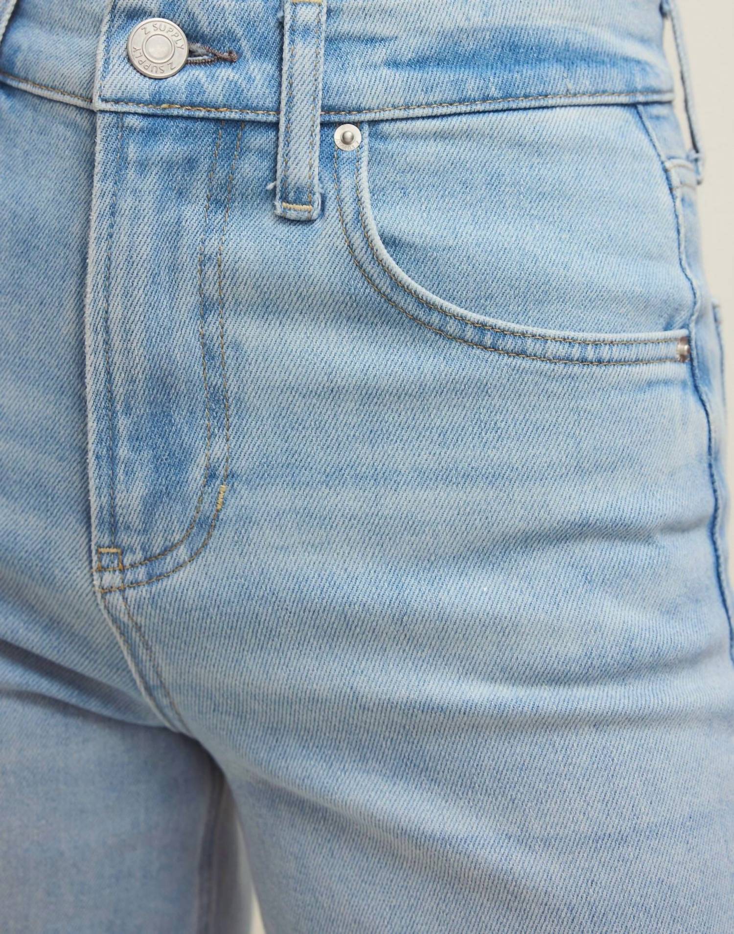 Z Supply - Nova Crop High Rise Wide Leg Jeans
