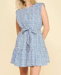 Pinch - Polka Dot Tiered Mini Dress