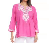 Karen Kane - Prim Embroidered Tunic