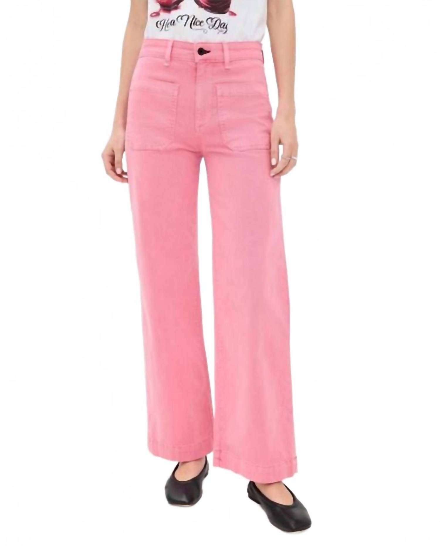 Askk Ny - Flared Twill Trouser