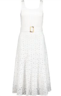 Bishop + Young - Venetian Eyelet Midi Dress