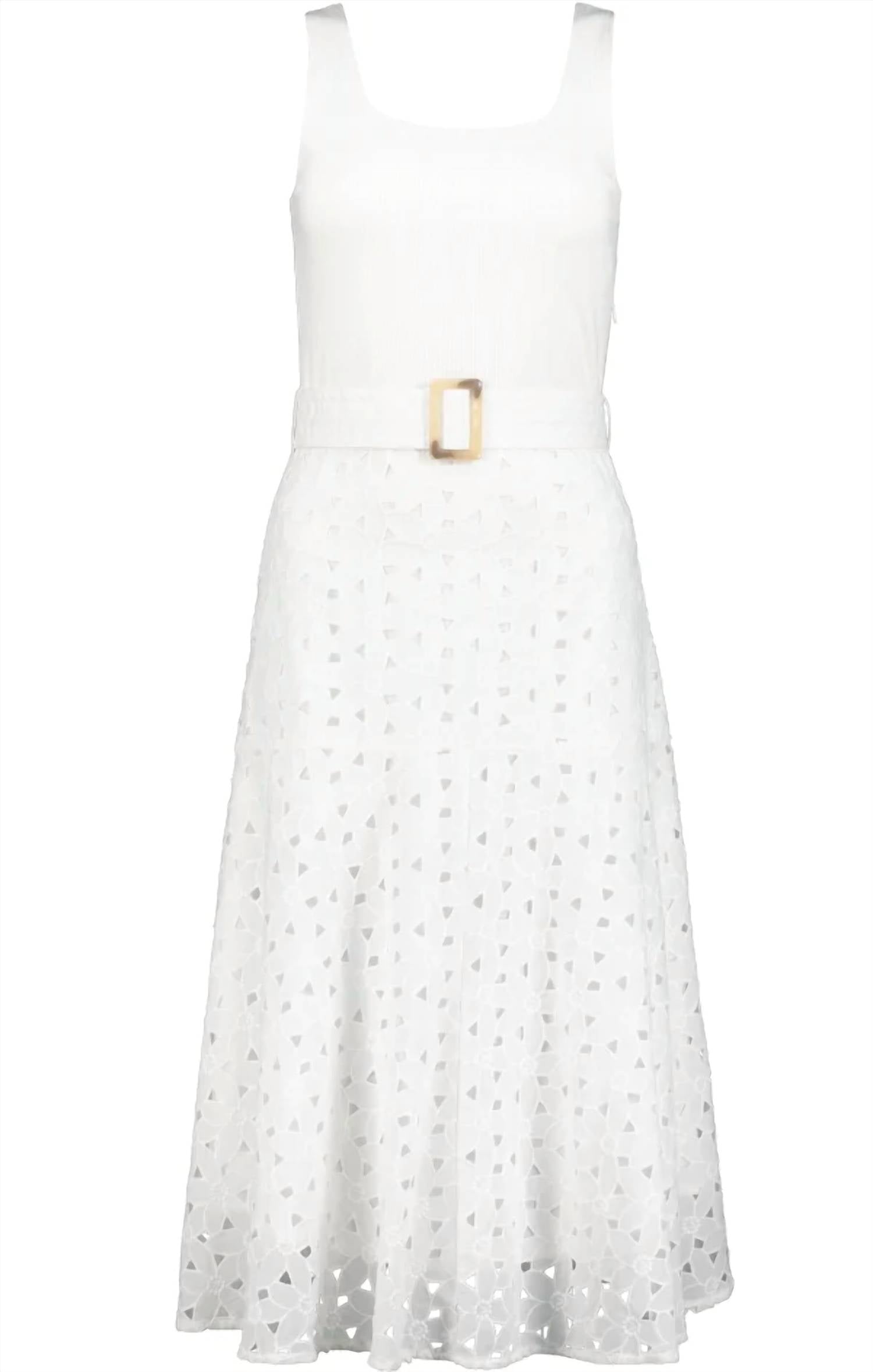 Bishop + Young - Venetian Eyelet Midi Dress