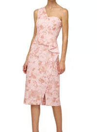 Kay Unger Woven Dress in misty rose - women's dress