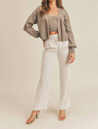 Reset By Jane - KNIT SWEATER SET