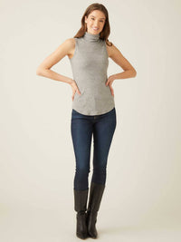 Fifteen Twenty - Sleeveless Turtleneck Top