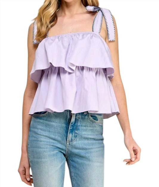 Tcec - Tiered Ruffle Top