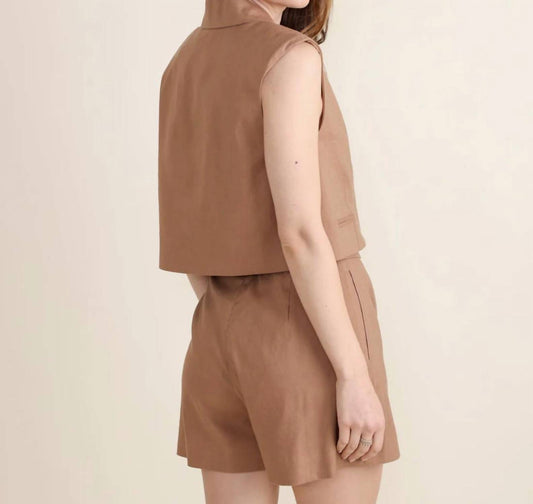 S'Edge - Ansley Cropped Vest