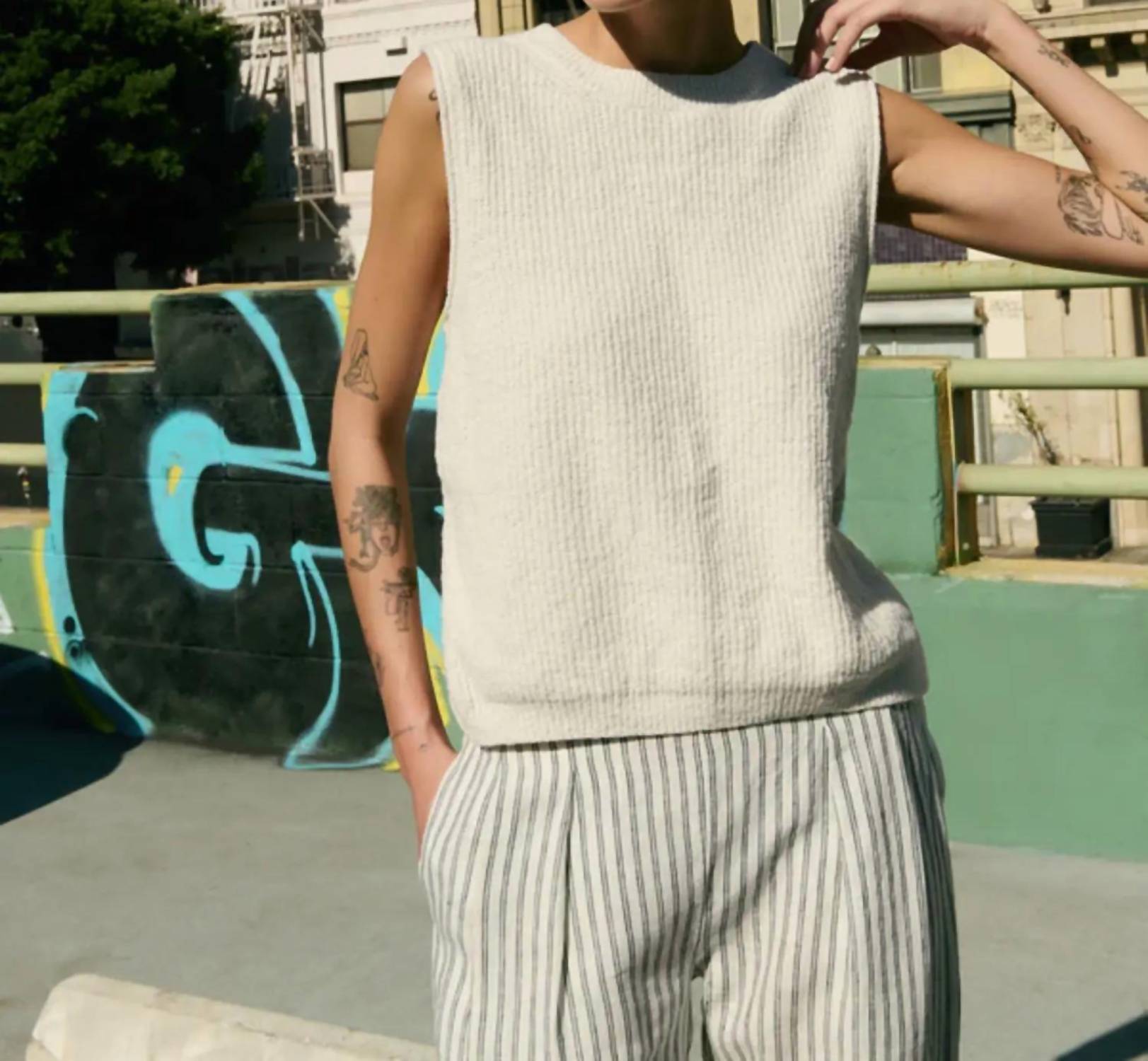 Nation Ltd - Eliza Sleeveless Sweater
