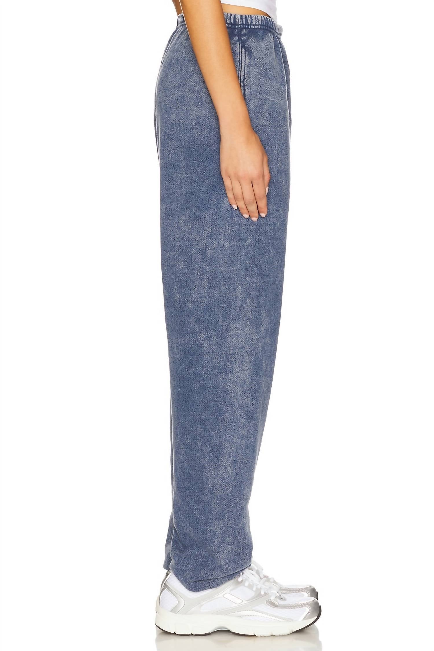 BOYS LIE Stitch Me Up Kimmy Pants in blue - women's pants - alternate view